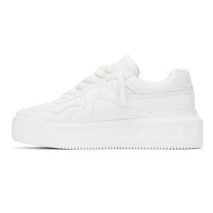 NEW! VALENTINO GARAVAN!
White One Stud Sneakers